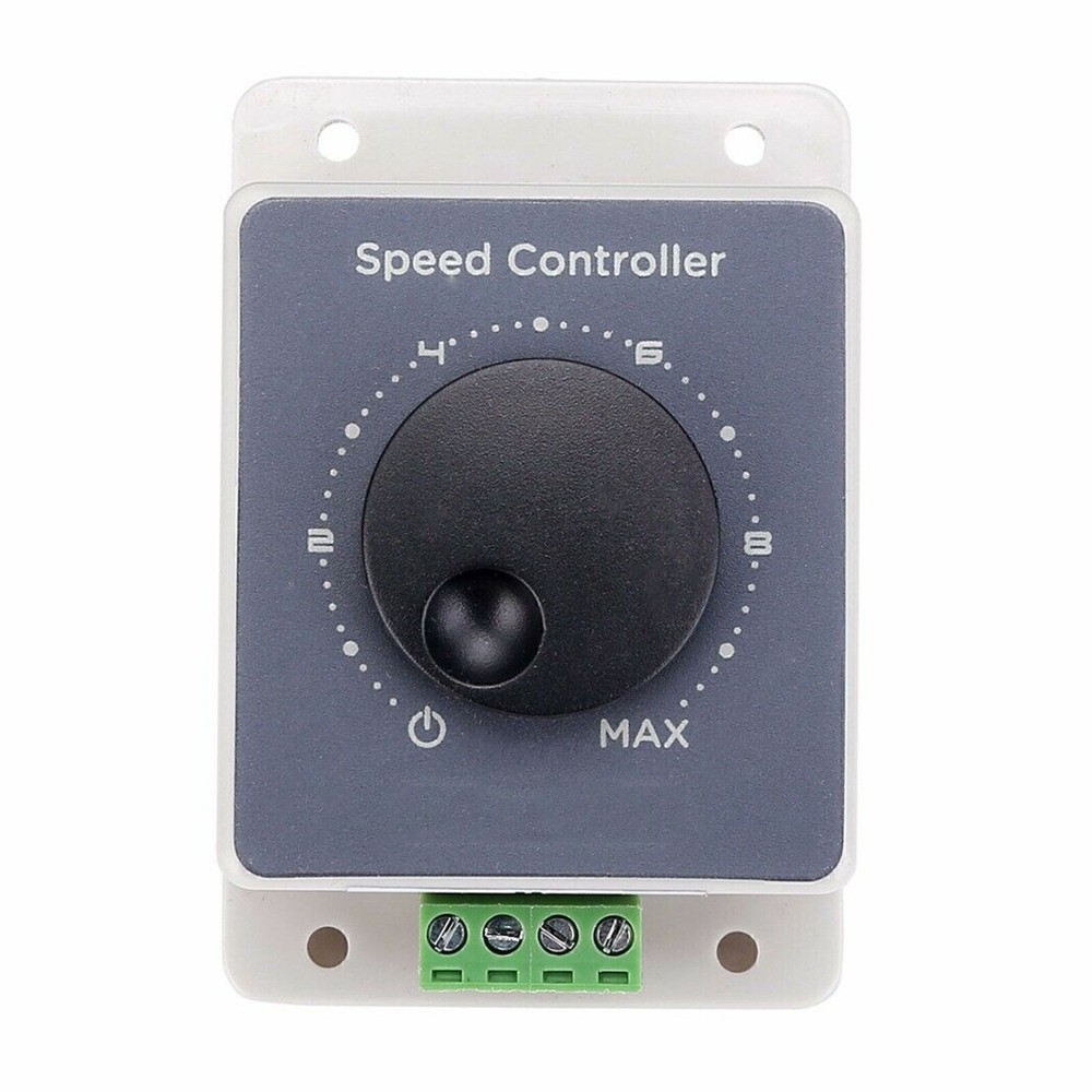 12V 24V 48V 20A DC 10-60v Motor Adjustable Speed Controller Regulator Switch US