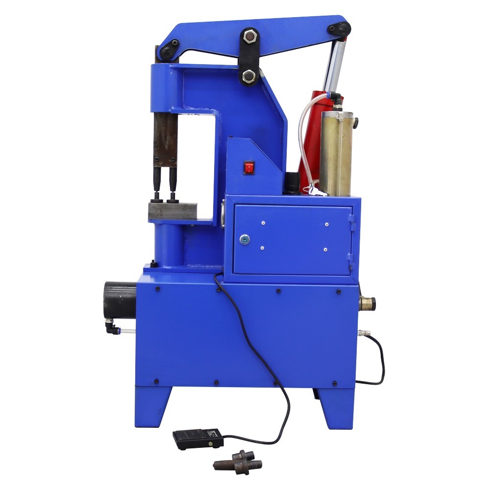 Pneumatic Riveting Machine 220V Controller Double Head Heavy Duty Impact Riveter