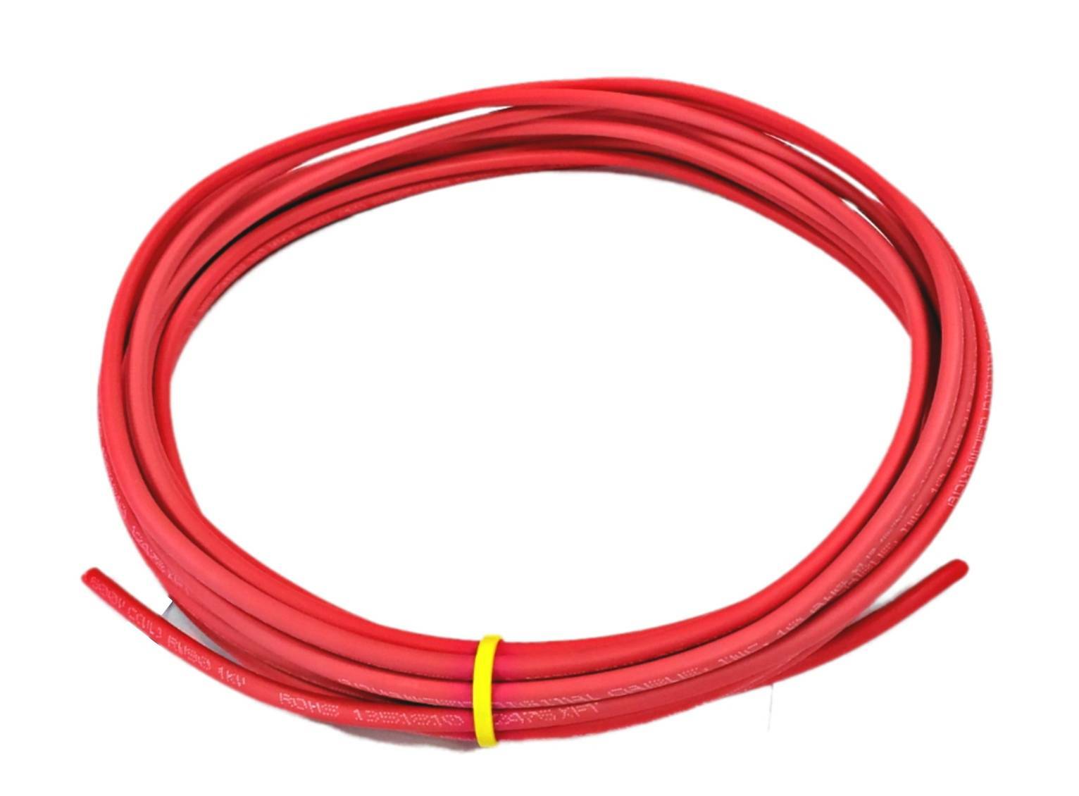 10 AWG and 12 Gauge Red Black Solar Cable Wire with 5 pairs Solar Connectors