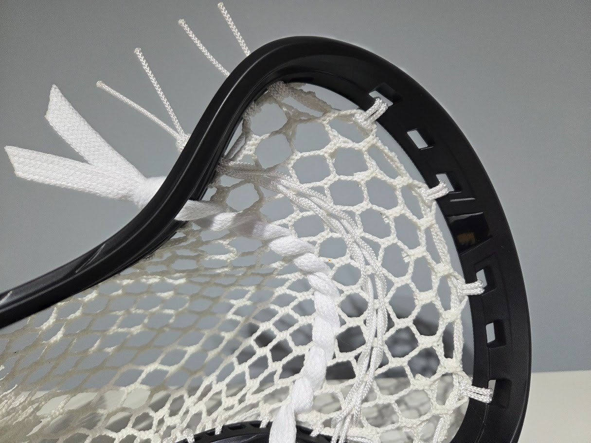 ANY COLOR STRINGING New ECD SMOKE BLACK ION Lax Lacrosse Head Attack Pocket