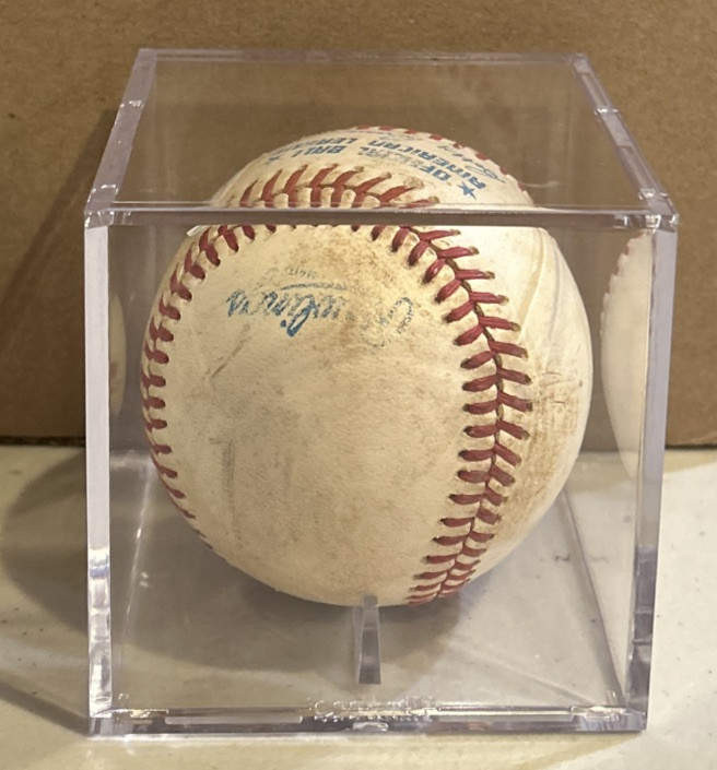 Charlie Fox Autographed Baseball JSA Certification