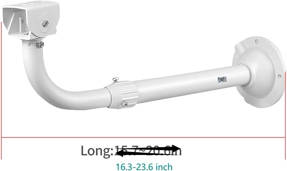 CCTV Mount Bracket, Telescopic Adjustable Universal Wall Mounting Bracket