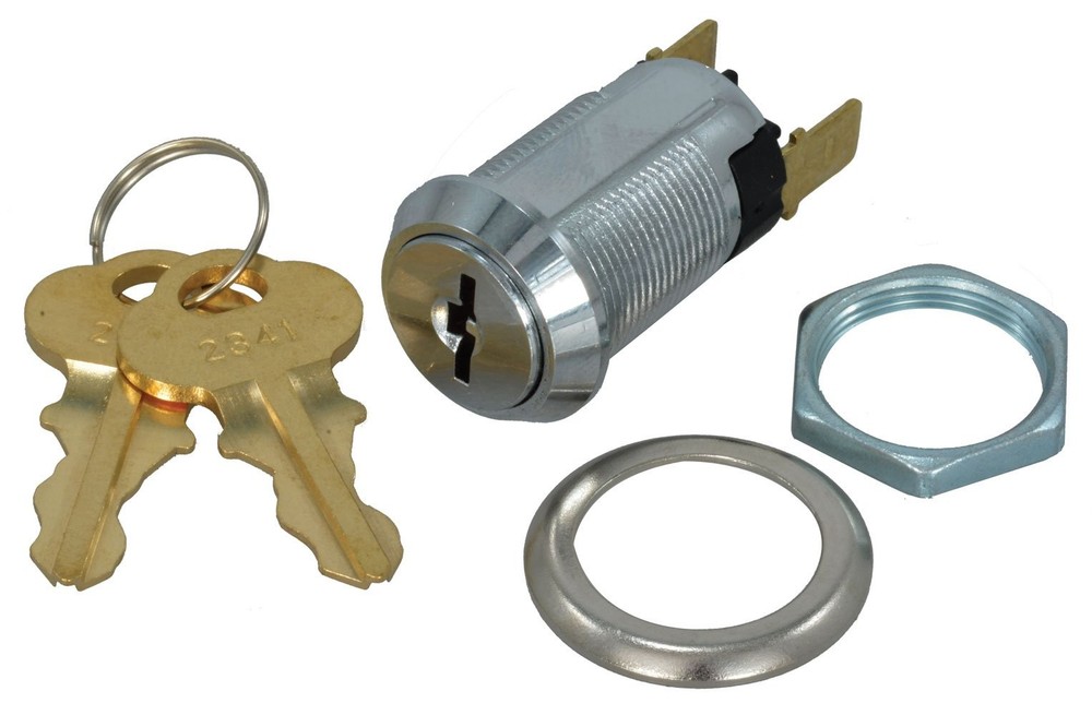 Round SPST OffON Keylock Switch Key 2341