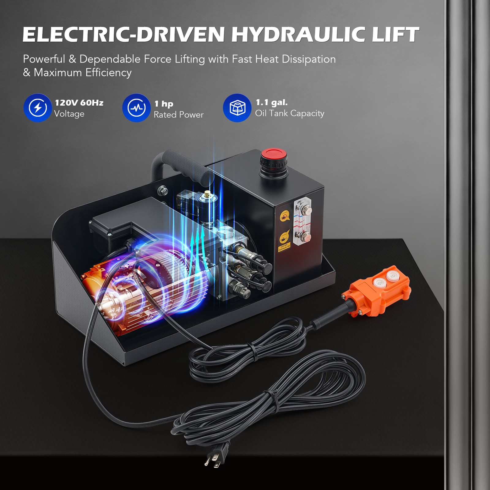 🔥OMT Automotive Mid Rise Scissor Auto Car Lift Garage Tool Auto Repair 7000lb