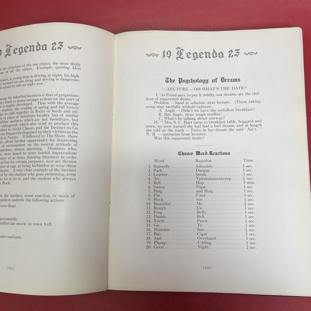 LEGENDA 1923 Yearbook