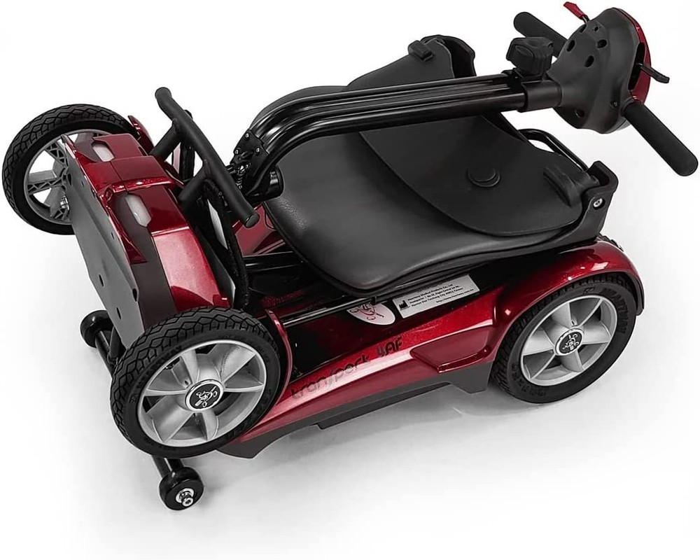 EV Rider Transport AF 4W - Lightweight Automatic Folding Mobility Scooter -...