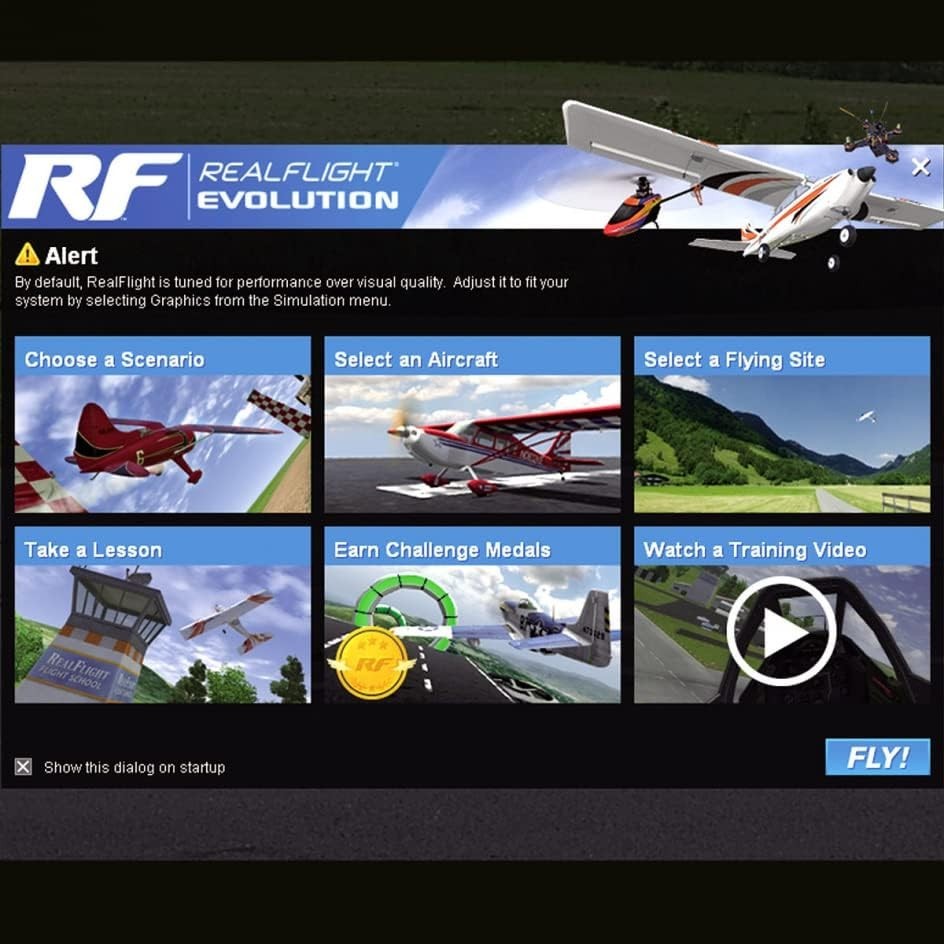 Real Flight Evolution WSC-1 Specification RC Flight Simulator 036828