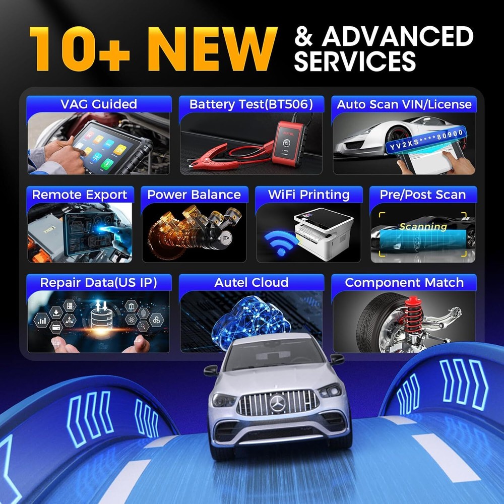 2025 Autel MaxiSYS MS906 Pro ECU Coding Full System Diagnostic Scanner MK906 PRO