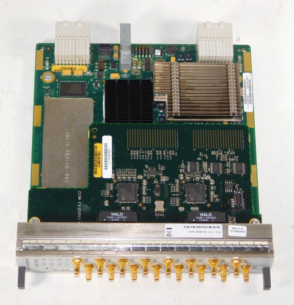 New Juniper Network MIC-3D-8DS3-E3 8x DS3 E3 Modular Interface Card Module Board