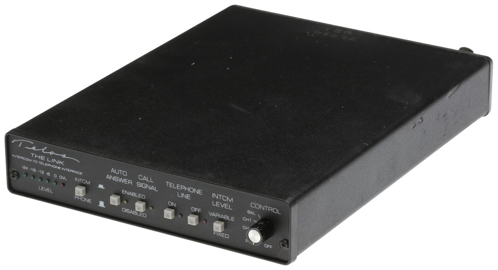 Telos The Link Intercom Telephone Interface Digital Hybrid for RTS Clearcom One
