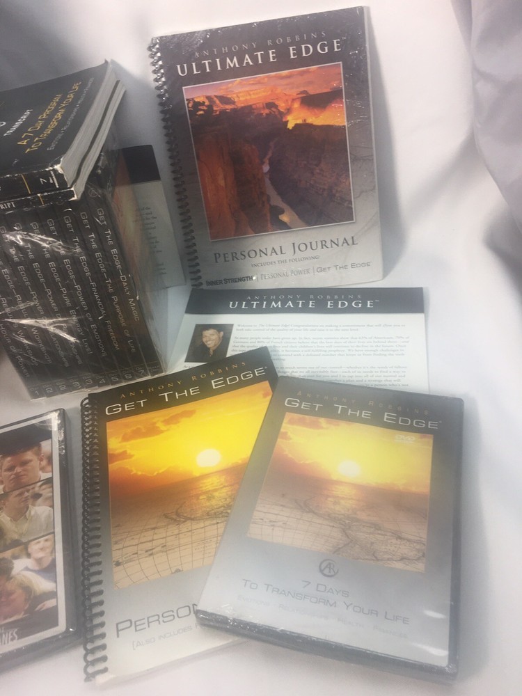 NEW Anthony Tony Robbins Collection Multiple Sets