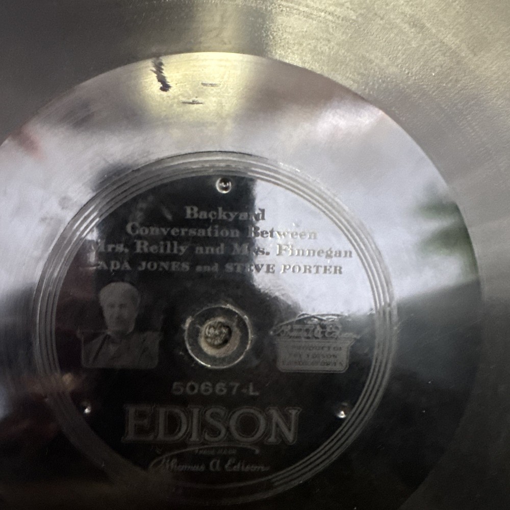 Two Thomas Edison Thick Records