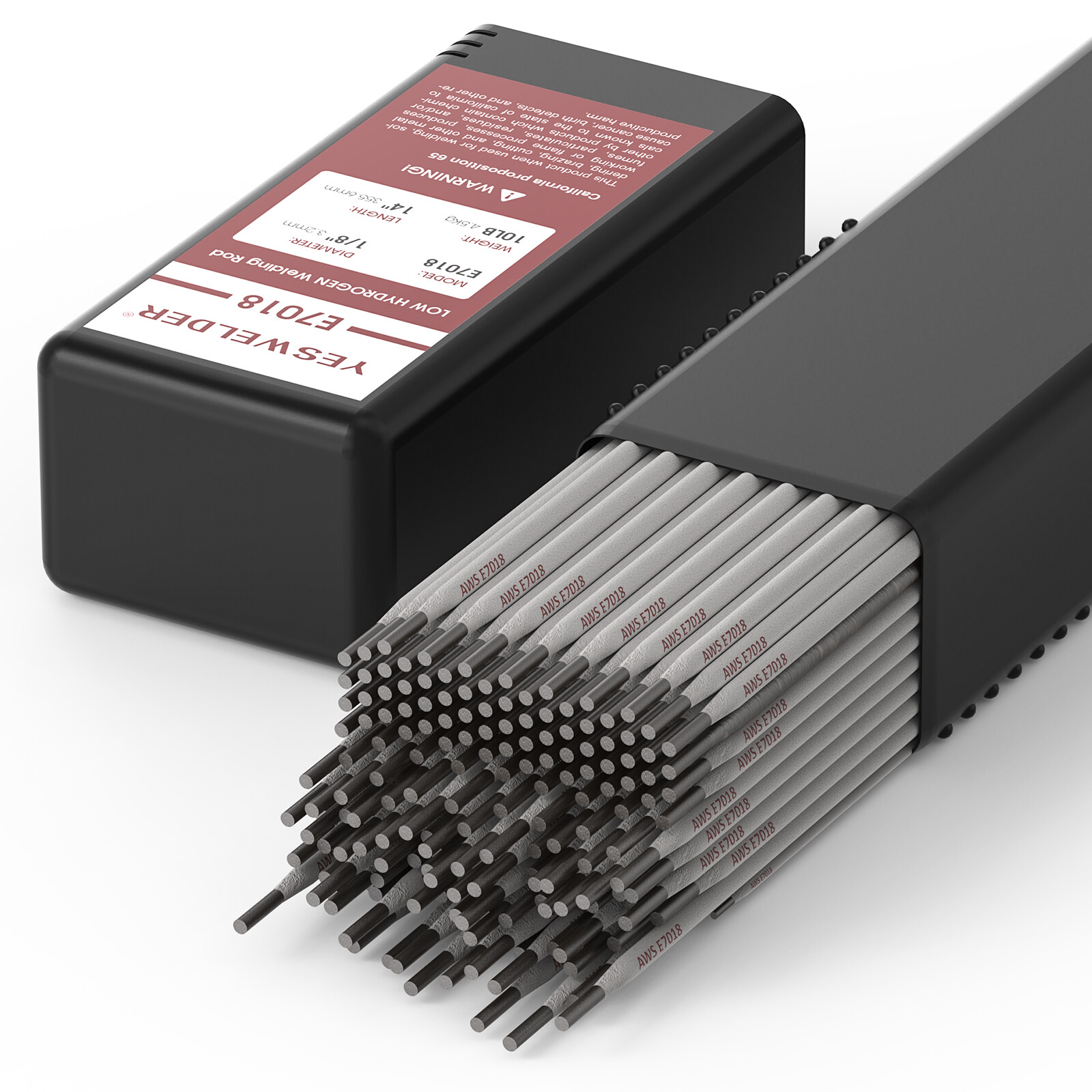 3/32-5/32",2LB-10LB Welding Rod Low Hydrogen Carbon Steel Stick Electrodes E7018