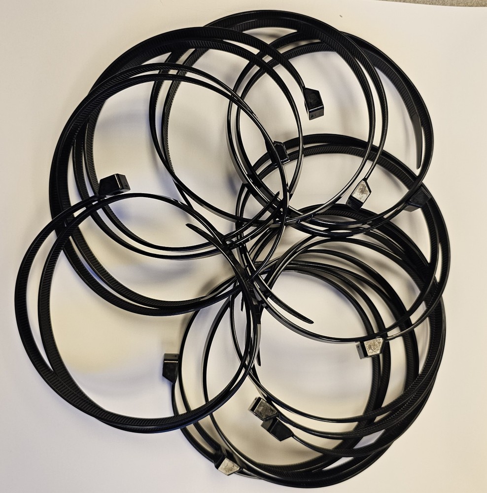 24" Zipties 100-pack
