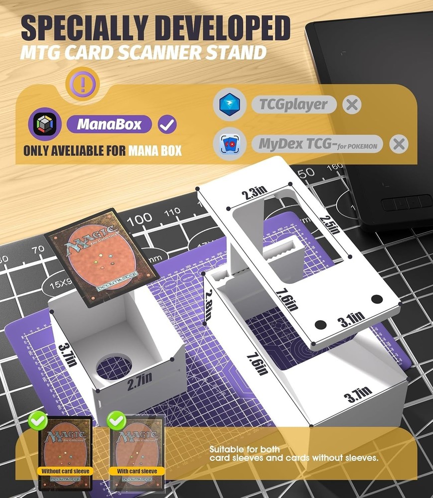 ManaBox Compatible Card Scanner Stand
