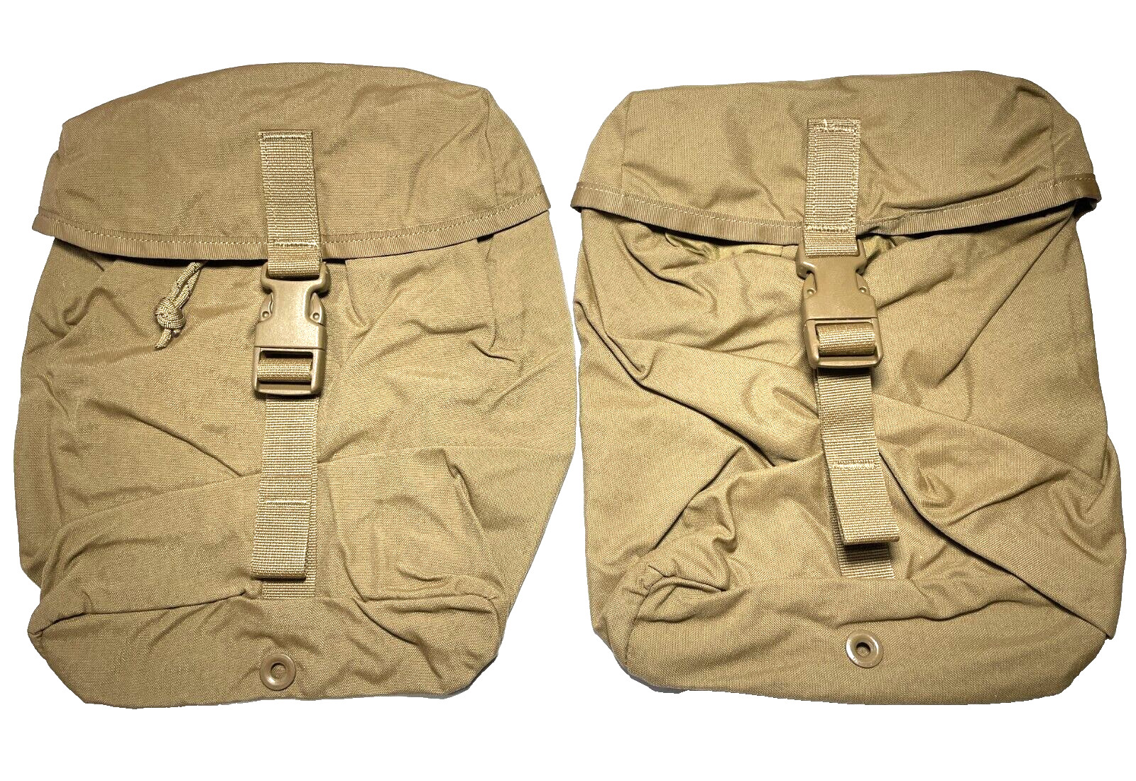 2 Pack NEW USMC FILBE Coyote Brown Sustainment pouch NEW IN BAG