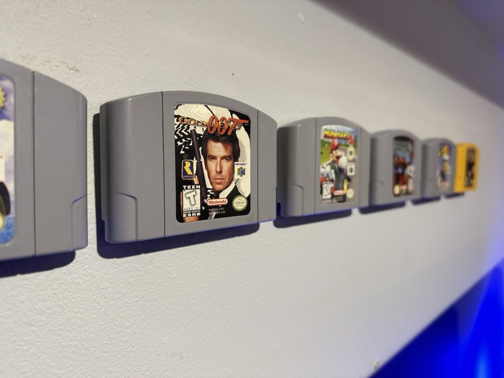 Nintendo 64 Game Wall Display