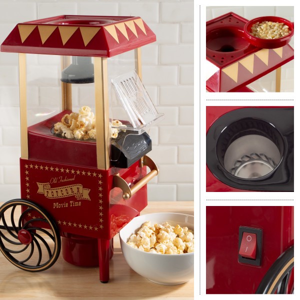 Red Tabletop Popcorn Machine