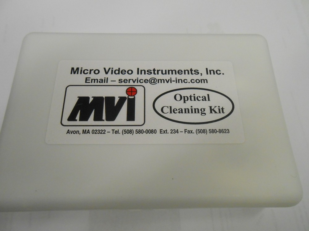 MICRO VIDEO INSTRUMENTS, INC. MVI OPTICAL CLEANING KIT