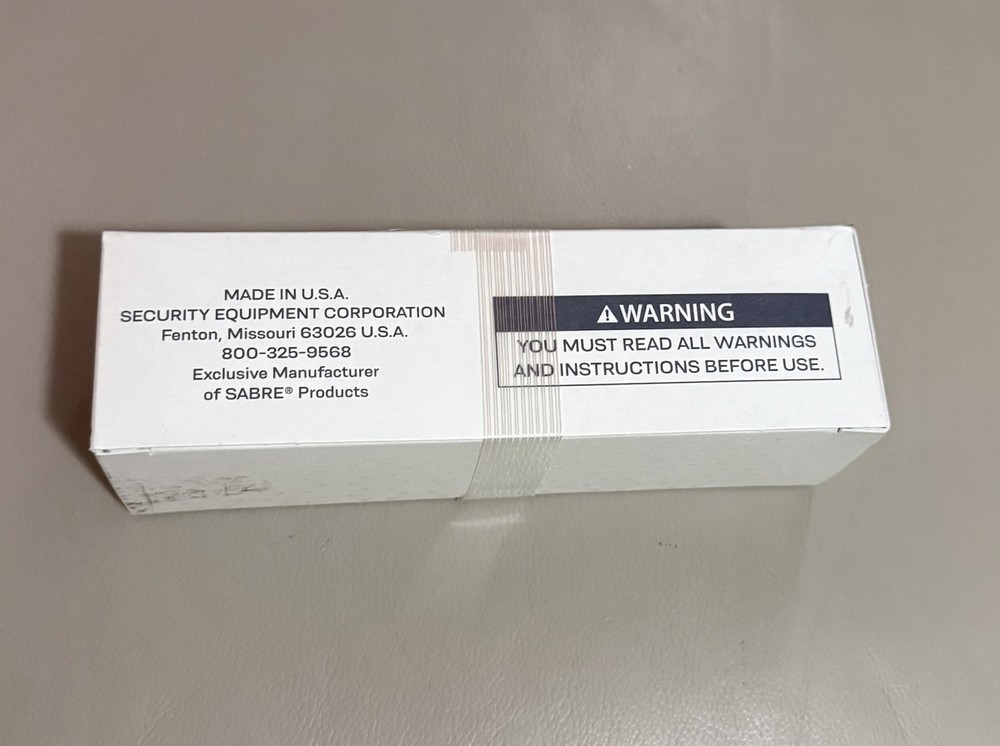 Sabre Carry Confidence. Personal Security