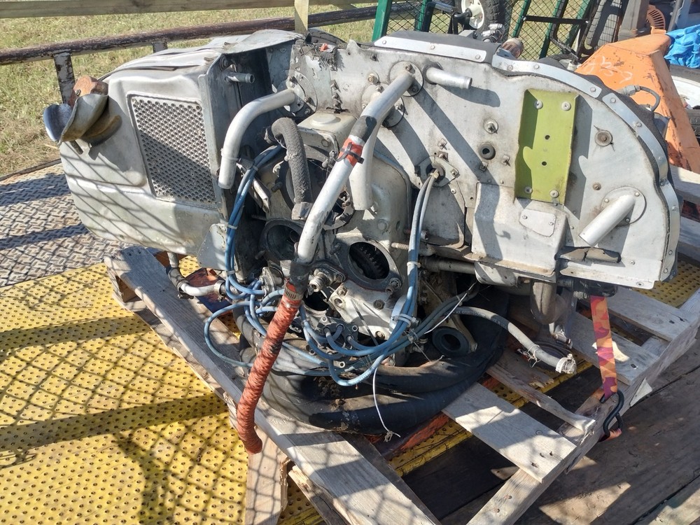 Continental 185 E185 E-185 Airplane Aircraft AirBoat Engine Core - Seized