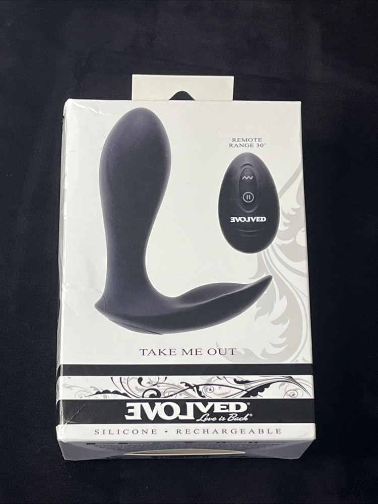Evolved Take Me Out Remote Range 30’ Silicone Rechargeable
