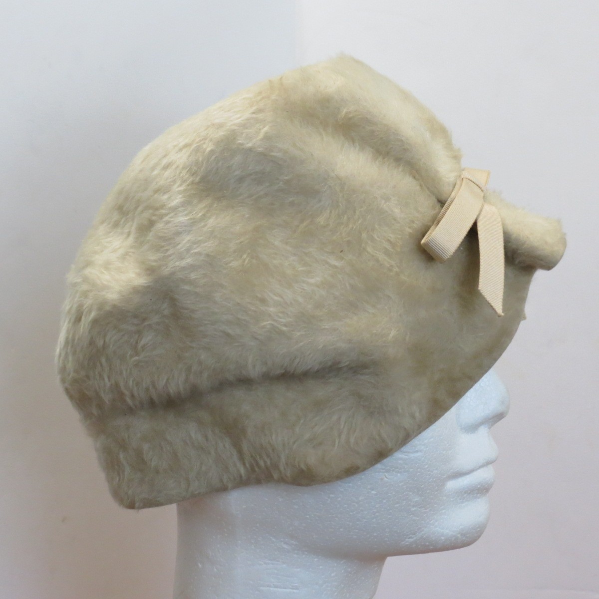 Vintage Fur Hat Mr. John Sophisticate New York Paris Imported Fur