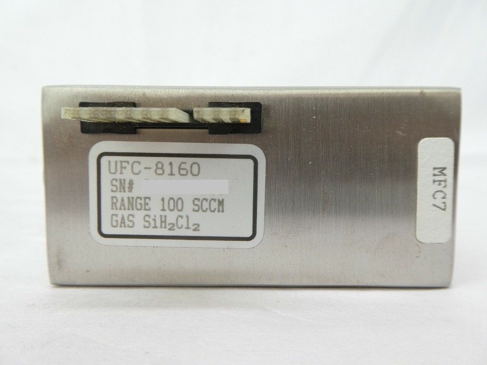 UNIT Instruments UFC-8160 Mass Flow Controller MFC 100 SCCM SiH2Cl2 Working