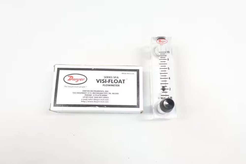 Dwyer VFA-24-SSV Variable Area Flow Meter 0-10lpm