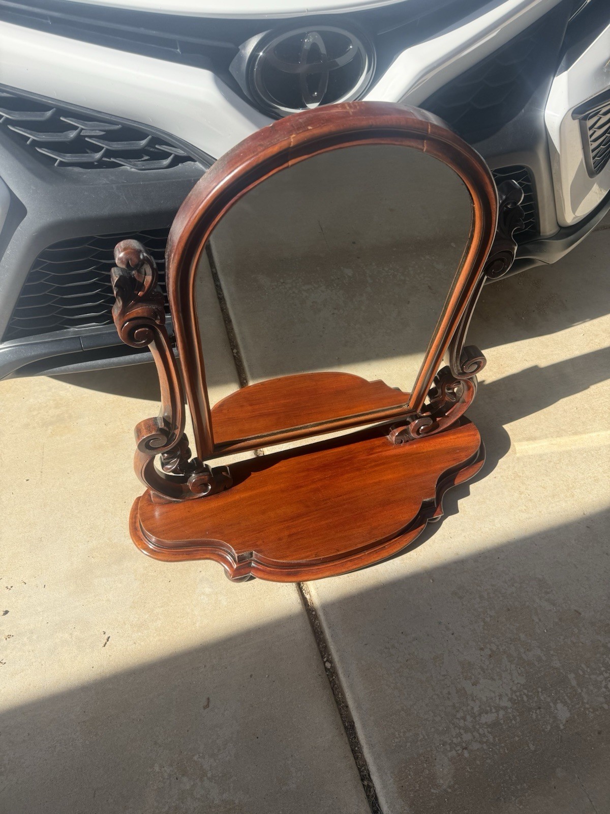 VICTORIAN TABLE TOP DRESSING MIRROR