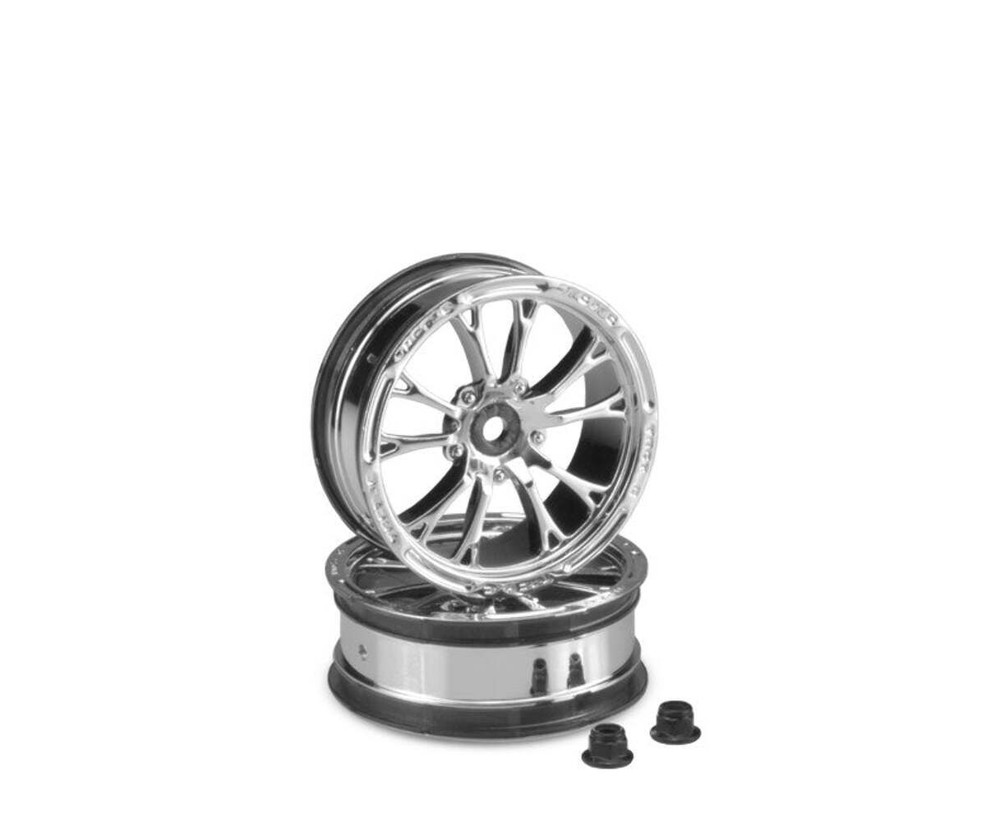 Jconcepts JCO3399C 2.2" 12mm hex front wheel - (chrome)