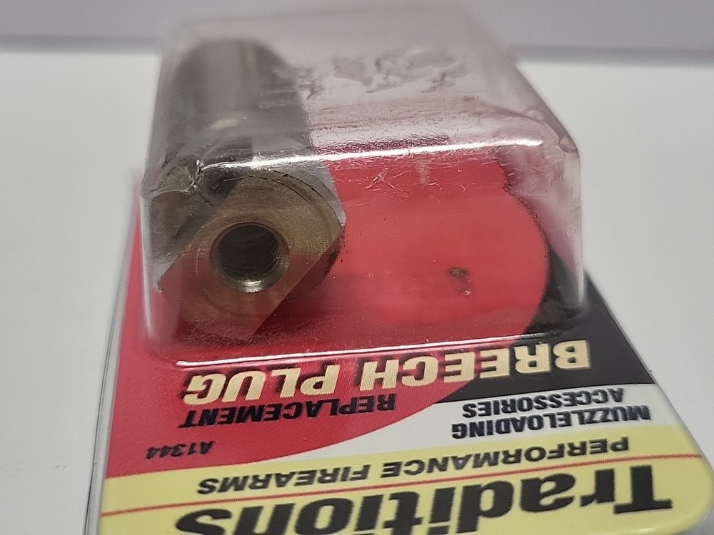 TRADITIONS REPLACEMENT BREECH PLUG A1344 IN LINE & BOLT ACTION MUZZLELOADERS