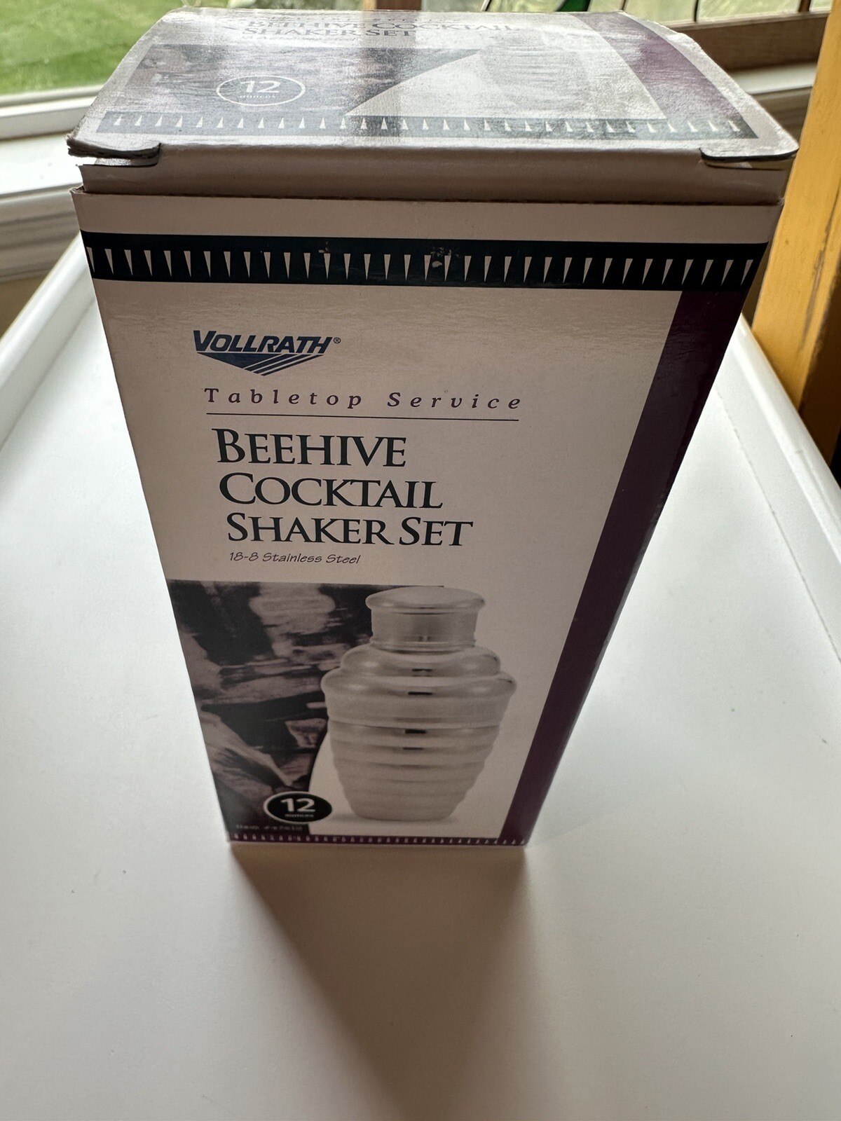 12 oz. stainless steel cocktail shaker Vollrath 47610