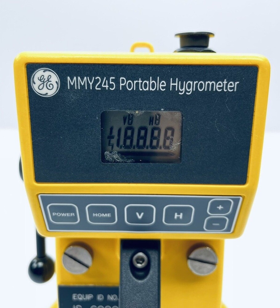 GENERAL ELECTRIC MMY245 PORTABLE HYDROMETER DEW POINT MOISTURE ANALYZER UNIT