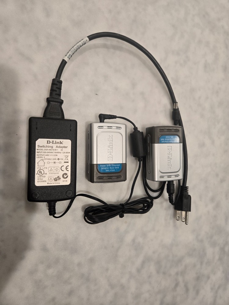 D-Link DWL-P200 Power over Ethernet Power Adapter Express EtherNetwork