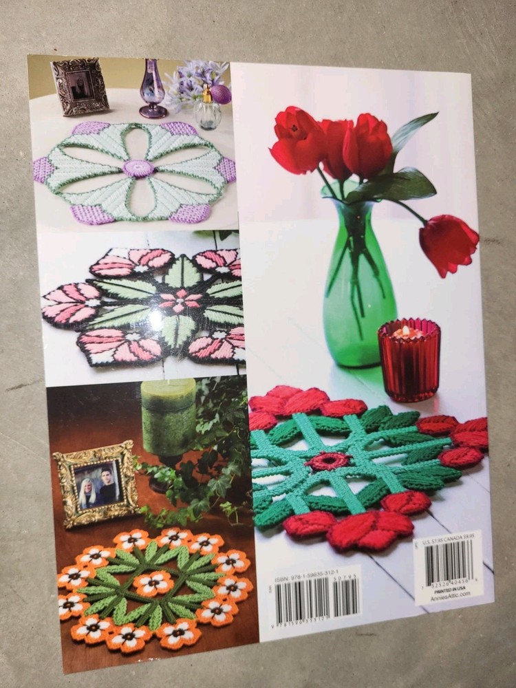 Annie's Attic Decorative Doilies Plastic Canvas Pattern Booklet 841008