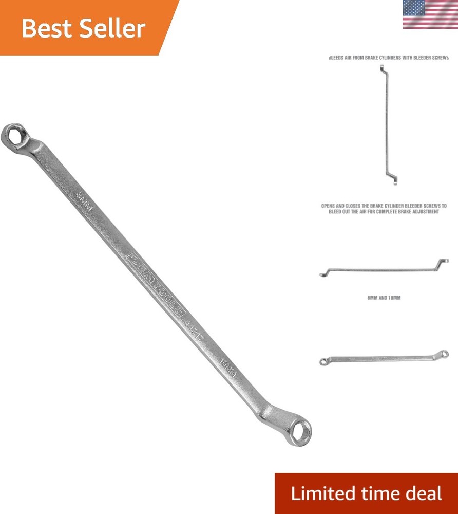 Durable Dual-Sized Brake Bleeder Tool for Efficient Air Bleeding - Lightweight