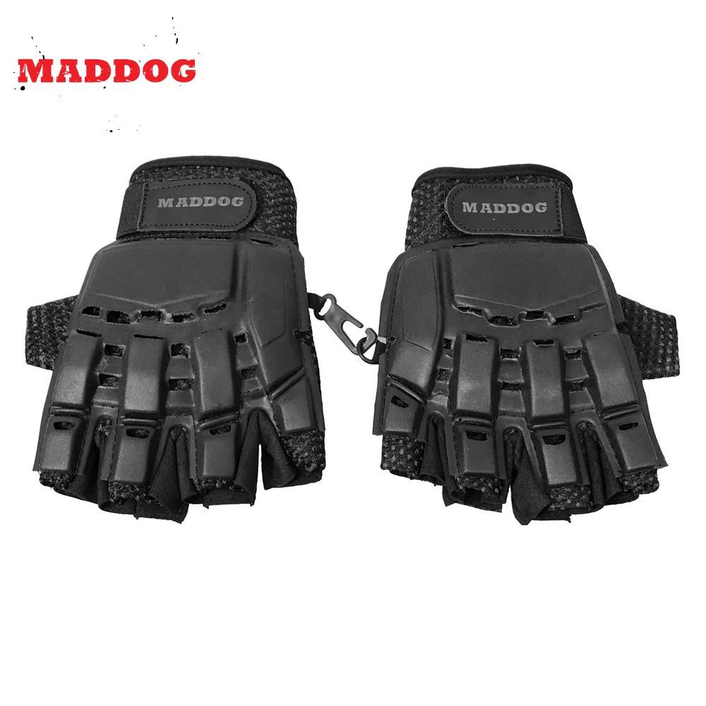 CLEARANCE USED Maddog Paintball Airsoft Protective Combo Black Small Medium