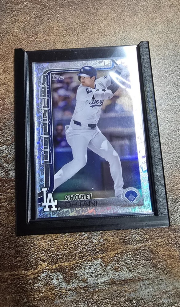 Wall Mount Trading Card Holder - 3D Printed - Customizable!