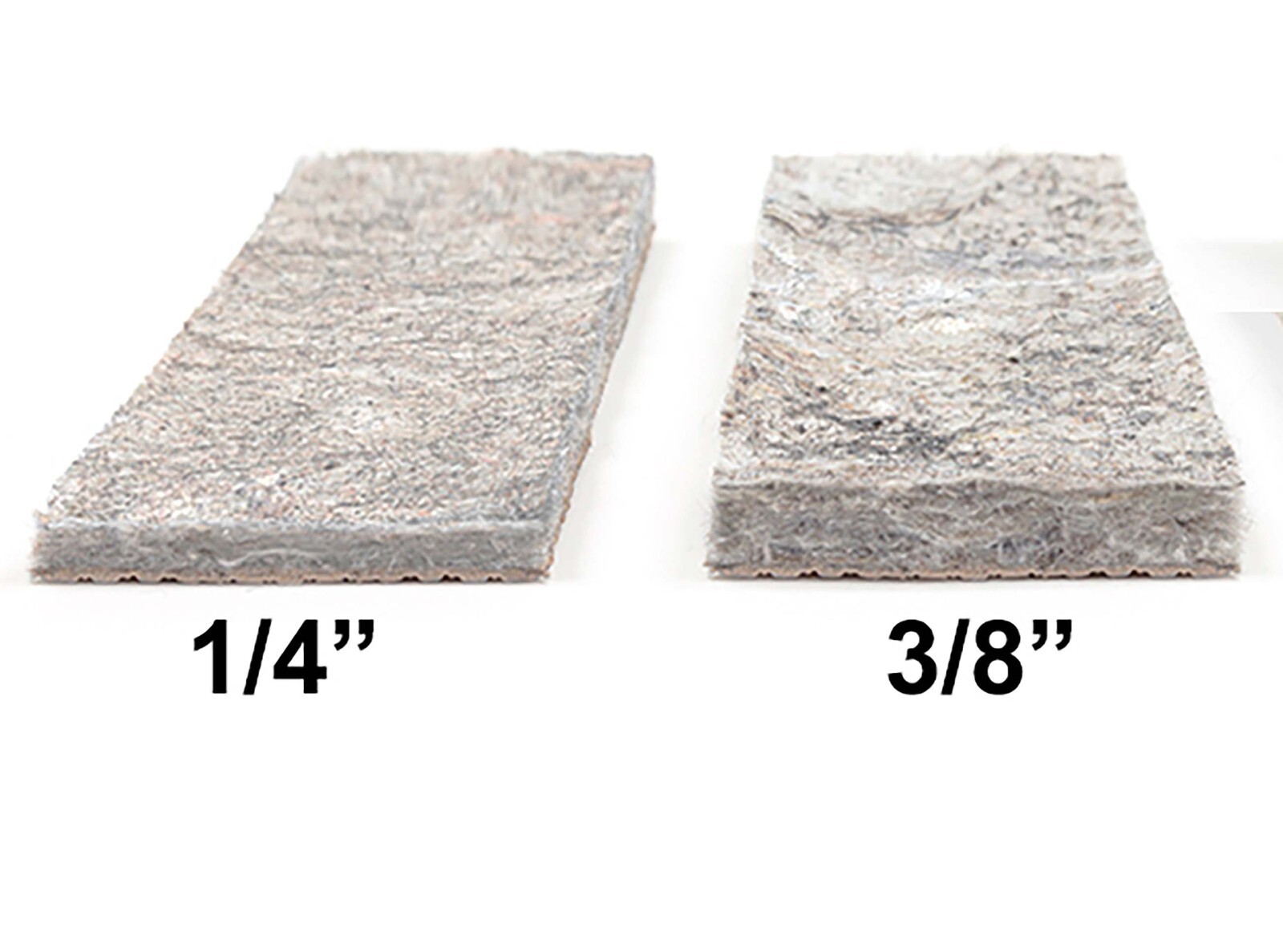 loomBloom Dual Surface - Felt & Rubber - Non-Slip Backing Rug Pad Carpet Pad