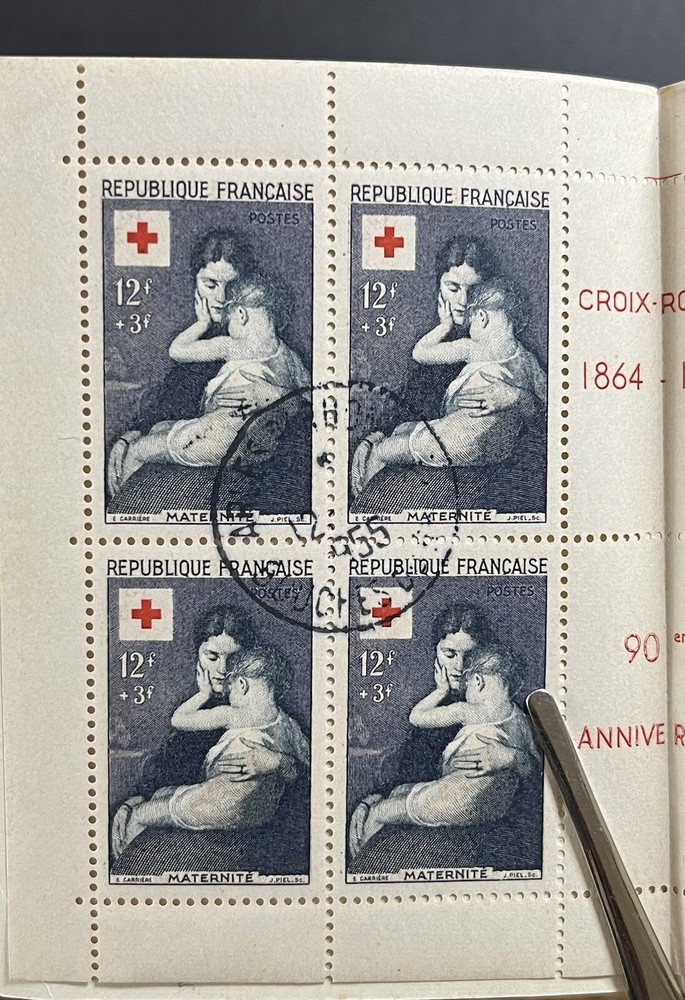 briefmarkenheftchen Frankreich