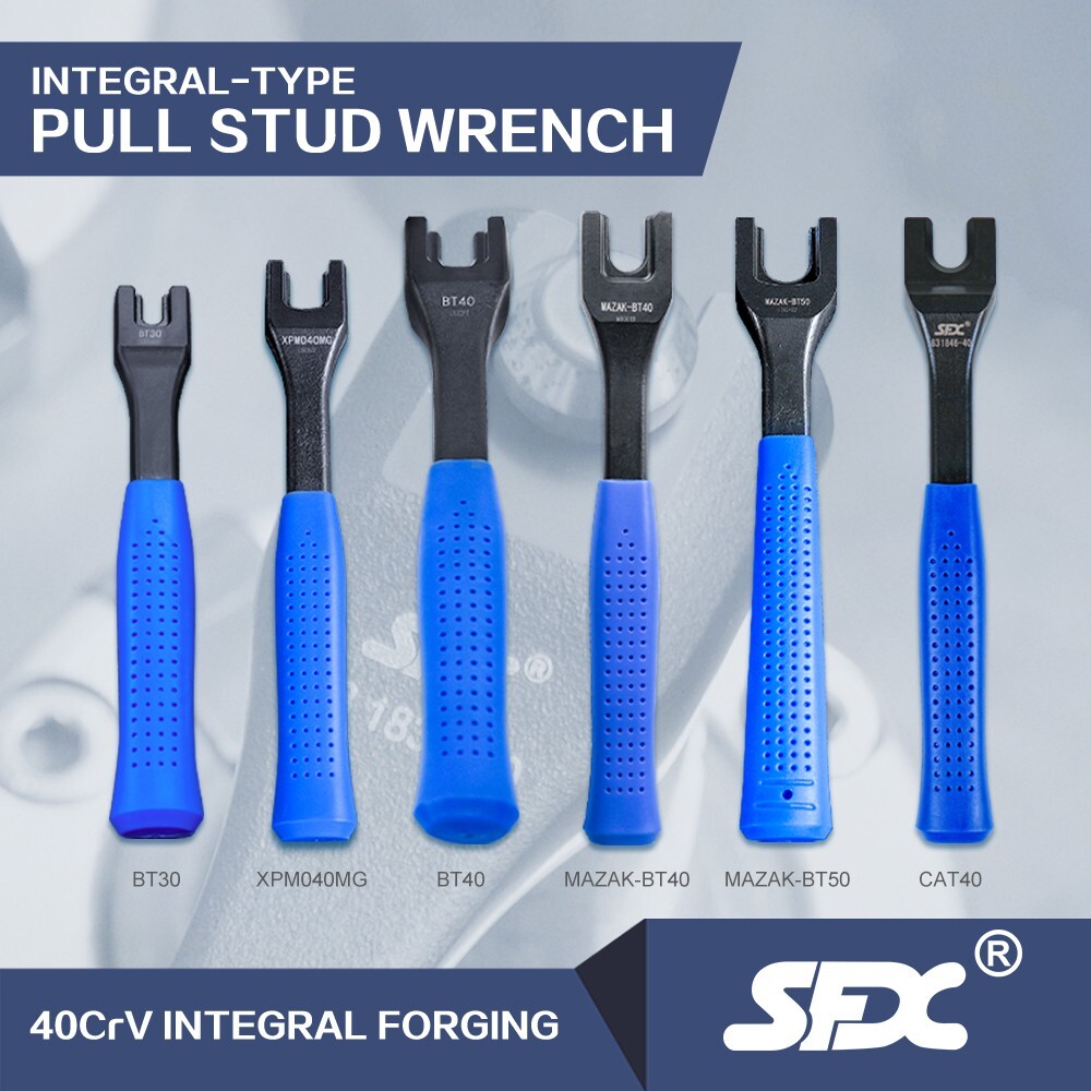 US Stock BT40 Pull Stud Spanner Wrench for BT40 Pull Stud BT Retention Knob