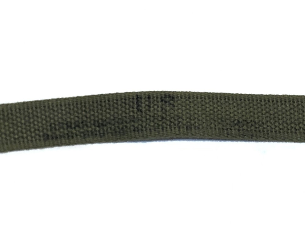 SET of 2 US MILITARY PACKBOARD TIE DOWN STRAP GWP M38 WEBBING JERRY CAN GAS JEEP