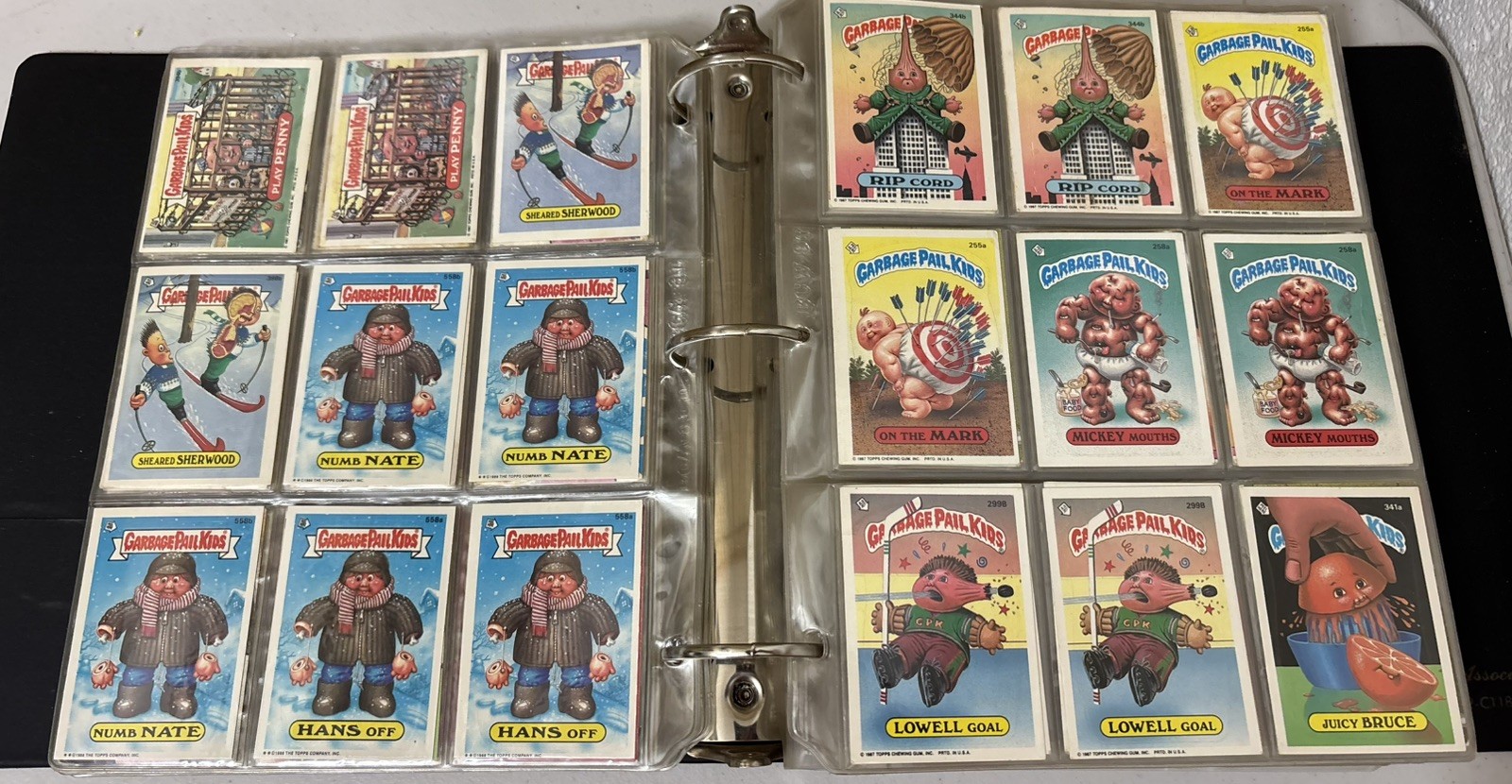 1980’s Garbage Pail Kids Cards Lot Of Almost 400