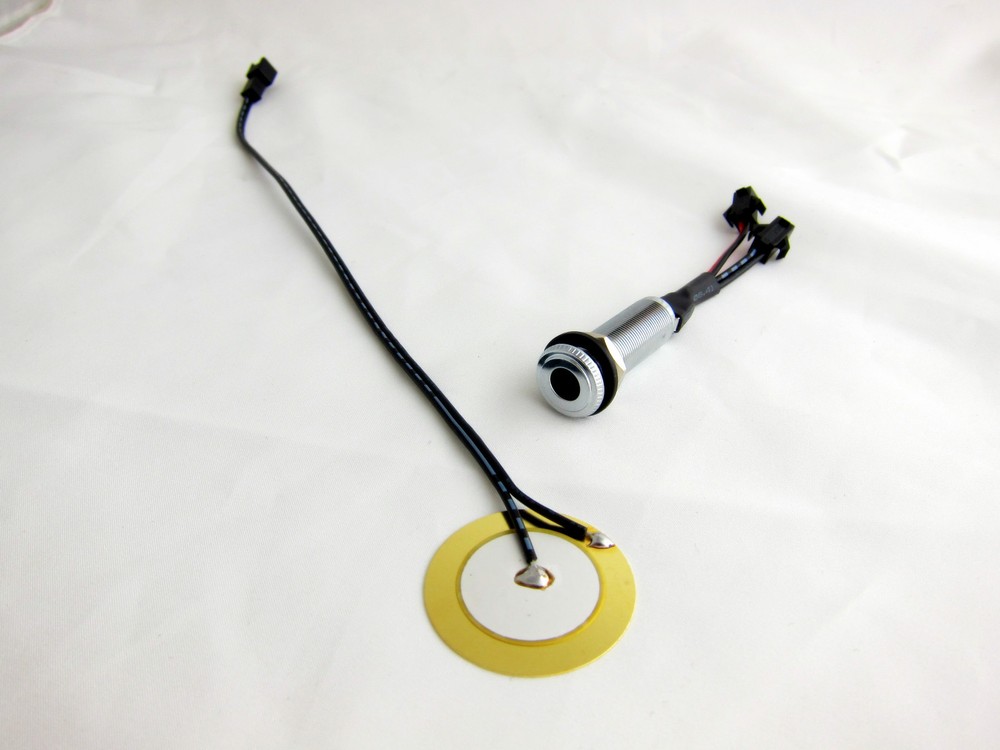 Drum Single Trigger set for DIY edrum / For Use on Acoustic Wood Drum Shell