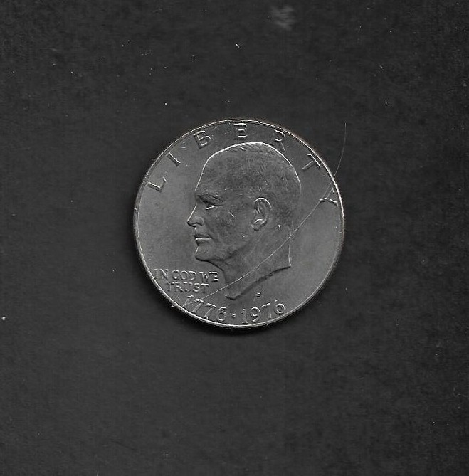 1976-D Eisenhower Dollar, Bicentennial Edition, Excellent/Fine Condition, Nice!