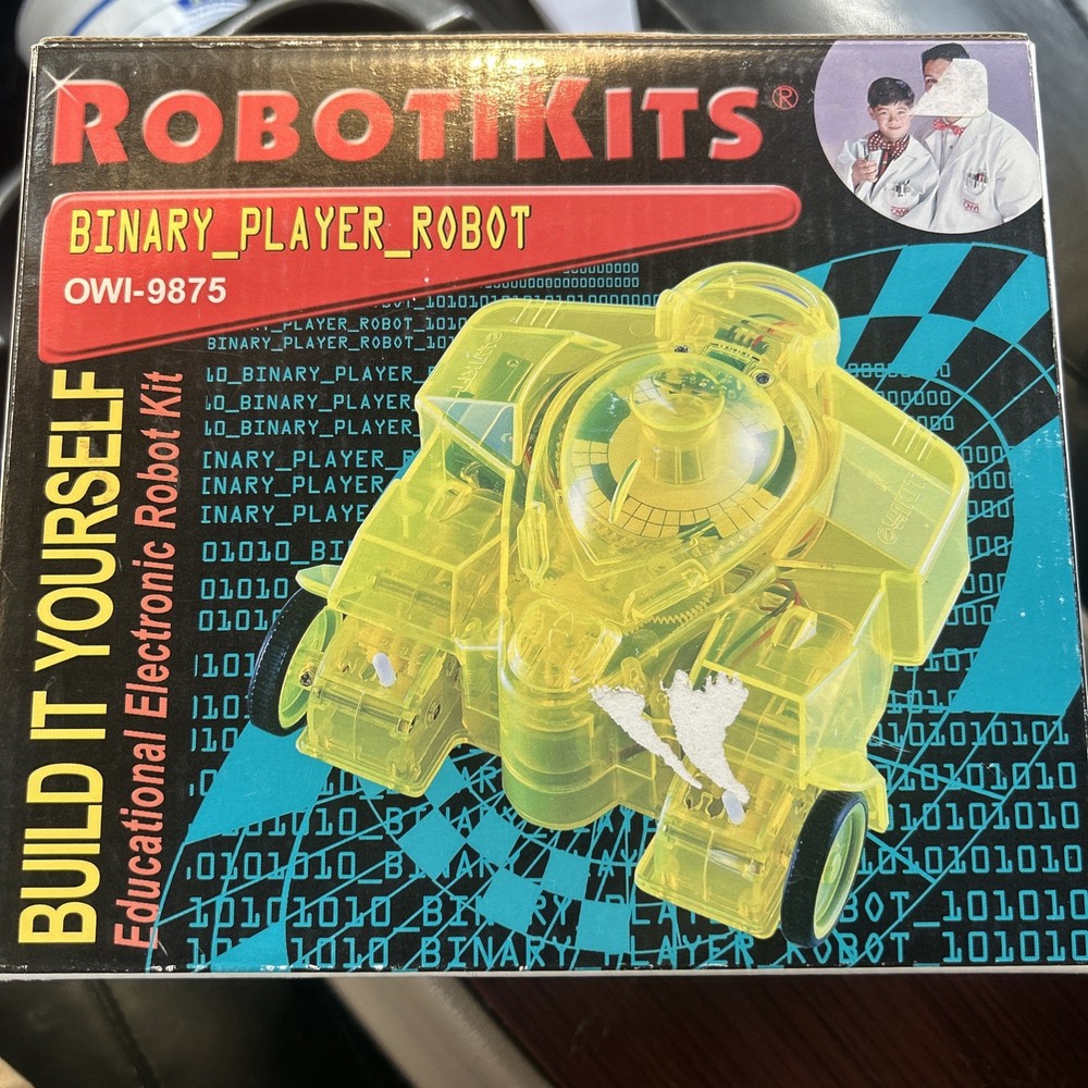 ROBOTIKITS Binary Player Robot OWI-9875 New