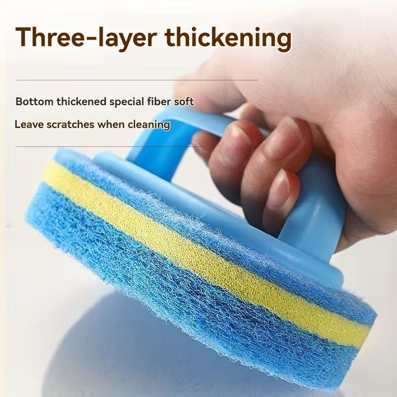 1/2PCS Magic Sponge Easy Cleaning Ceramic Tile Kitchen & Bathroom Surface, Glass