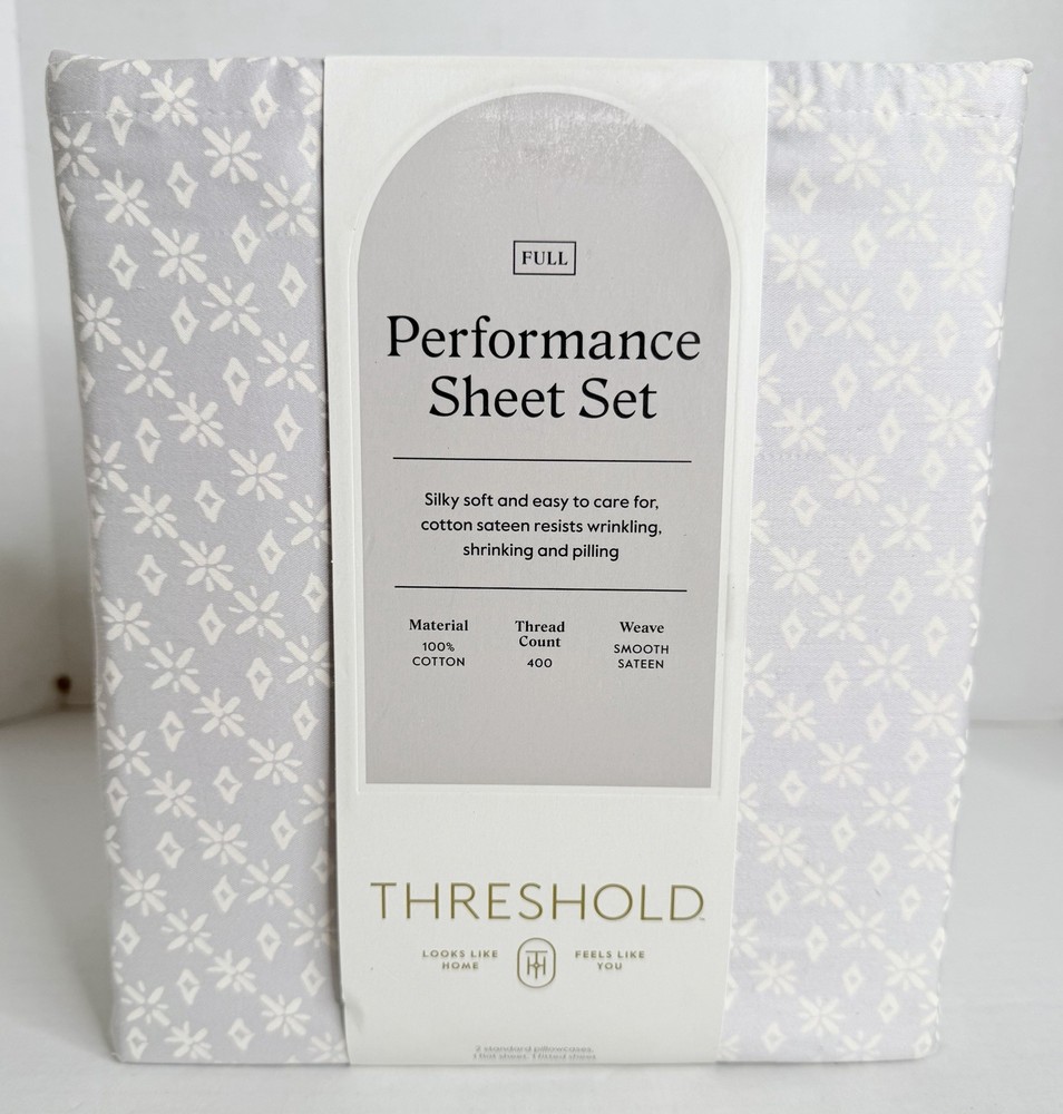 Threshold Performance Full Size Twinkle Stars Sheet Set
