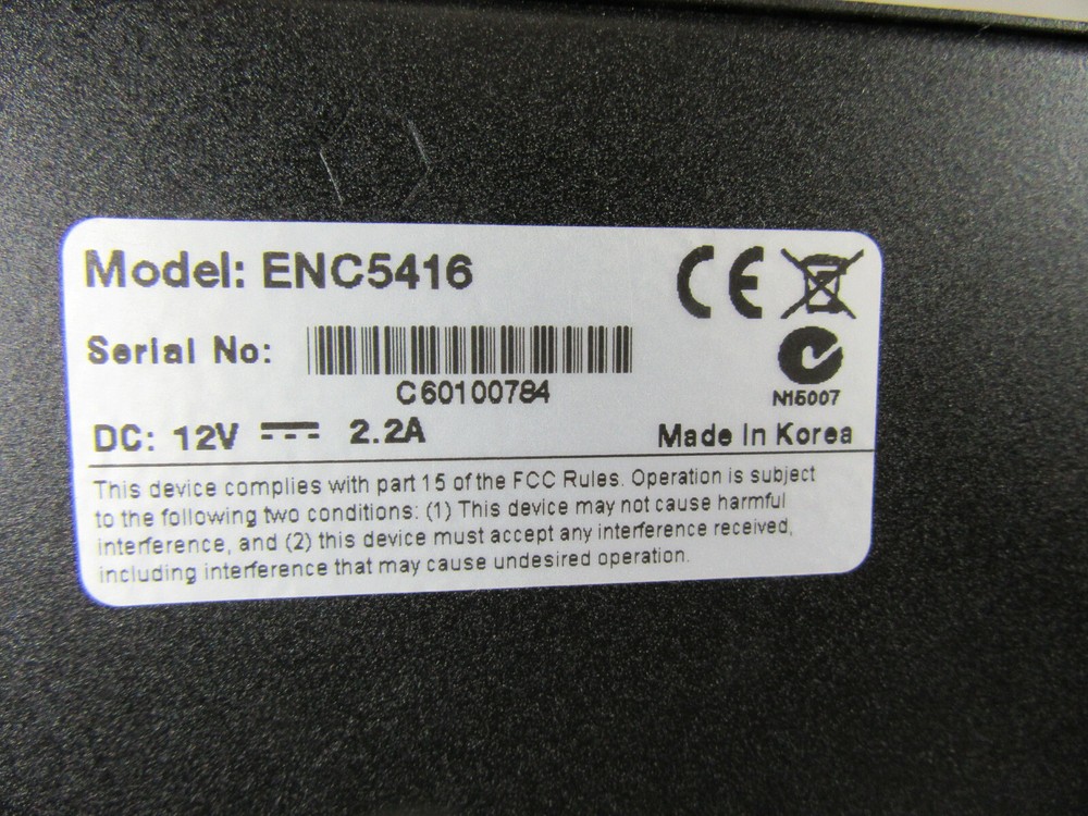 Pelco ENC5416-US 16 Channel H.264 Direct-Attach Encoder US
